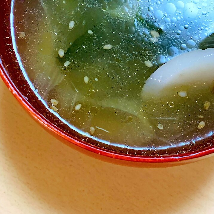 ダシダがあれば!簡単ワカメスープ